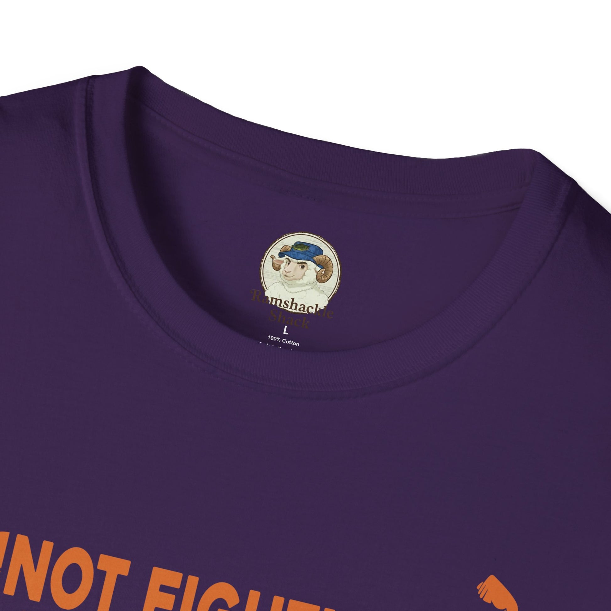 Autism Awareness T-Shirt — "Not Fighting Autism, Working With It" Puzzle Ribbon Tee - Ramshackle Shack