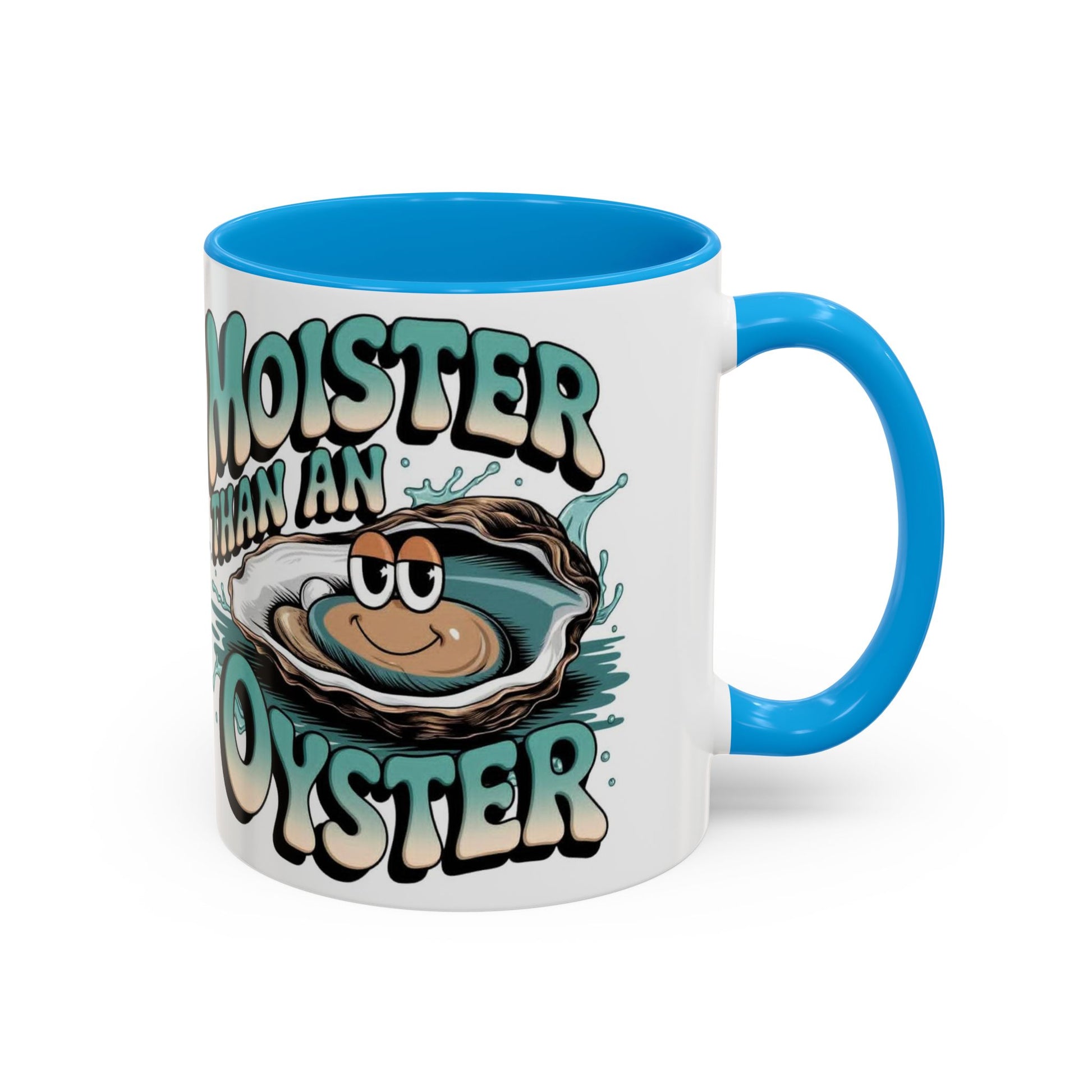 Moister Than An Oyster Coffee Mug — Funny Retro Oyster Seafood Gift (11oz, 15oz) - Ramshackle Shack