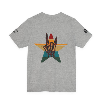 Watercolor Rainbow Guitars T Shirt  Acoustic Guitar Art Tee - Ramshackle Shack