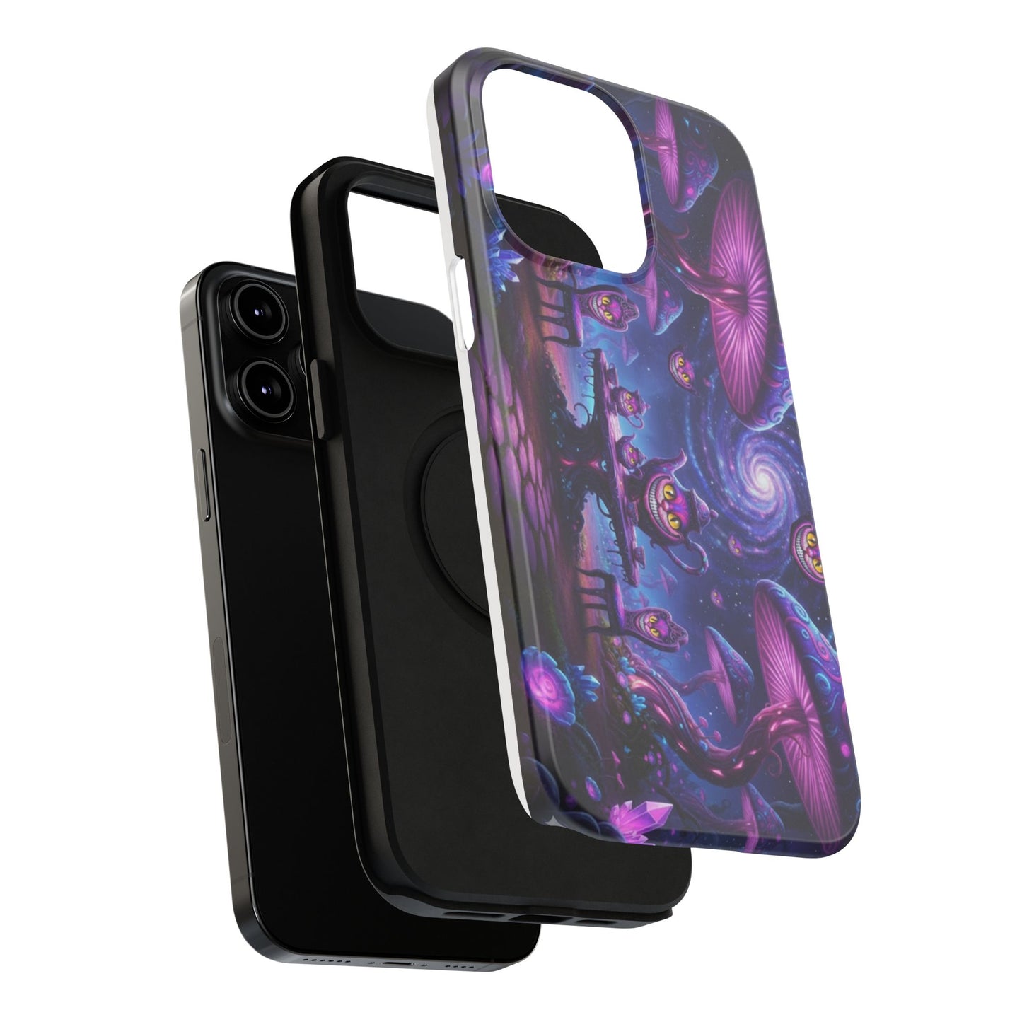 Psychedelic Mushroom Galaxy Phone Case — Impact-Resistant - Ramshackle Shack