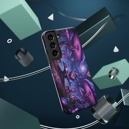 Psychedelic Mushroom Galaxy Phone Case — Impact-Resistant - Ramshackle Shack