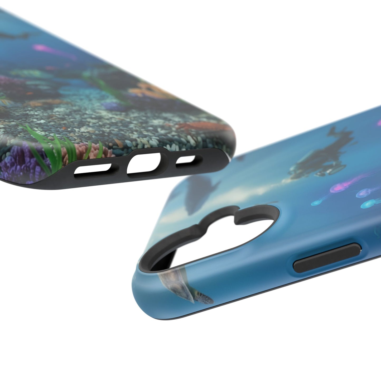Underwater Diver Phone Case — Magnetic Impact‑Resistant Ocean Design