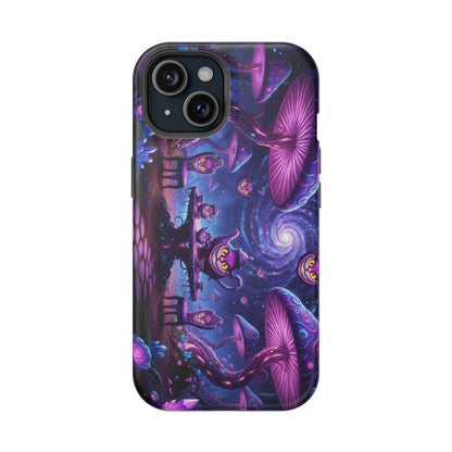 Psychedelic Mushroom Galaxy Phone Case — Impact-Resistant - Ramshackle Shack