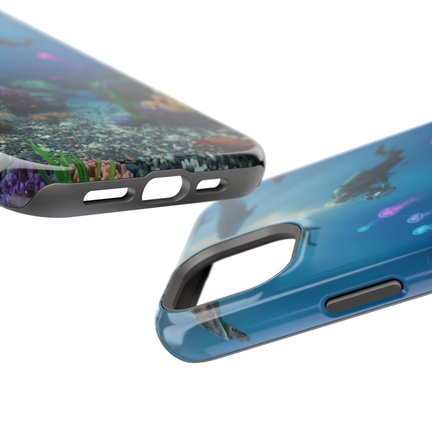 Underwater Diver Phone Case — Magnetic Impact‑Resistant Ocean Design