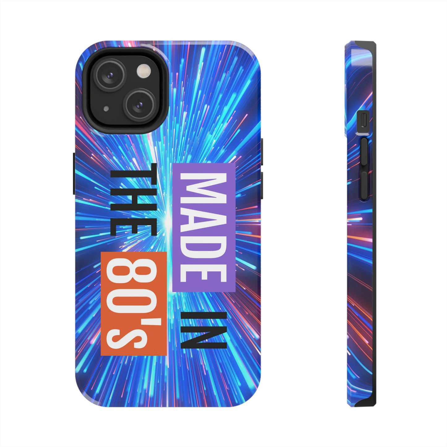 Made in the 80s Phone Case — Retro Neon 1980s Protective Phone Cover - Ramshackle Shack