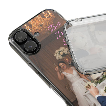Personalized Clear Impact-Resistant Phone Case — Custom Photo & Message - Ramshackle Shack