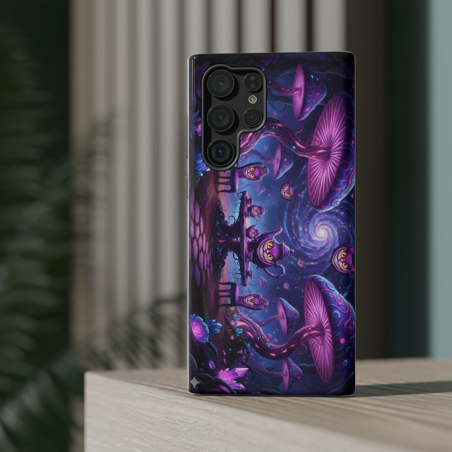 Psychedelic Mushroom Galaxy Phone Case — Impact-Resistant - Ramshackle Shack