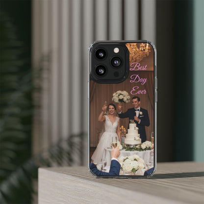 Personalized Clear Impact-Resistant Phone Case — Custom Photo & Message - Ramshackle Shack