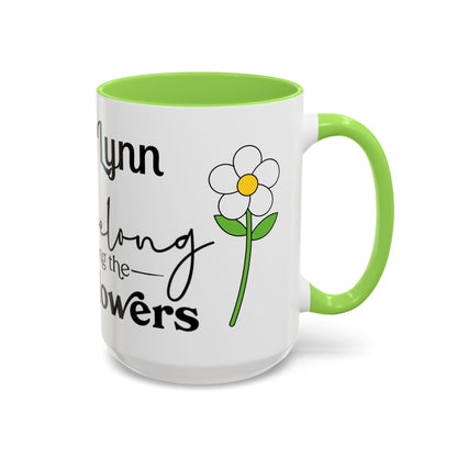 You Belong Among the Wildflowers Daisy Mug — Custom Name Colorful 11oz & 15oz - Ramshackle Shack