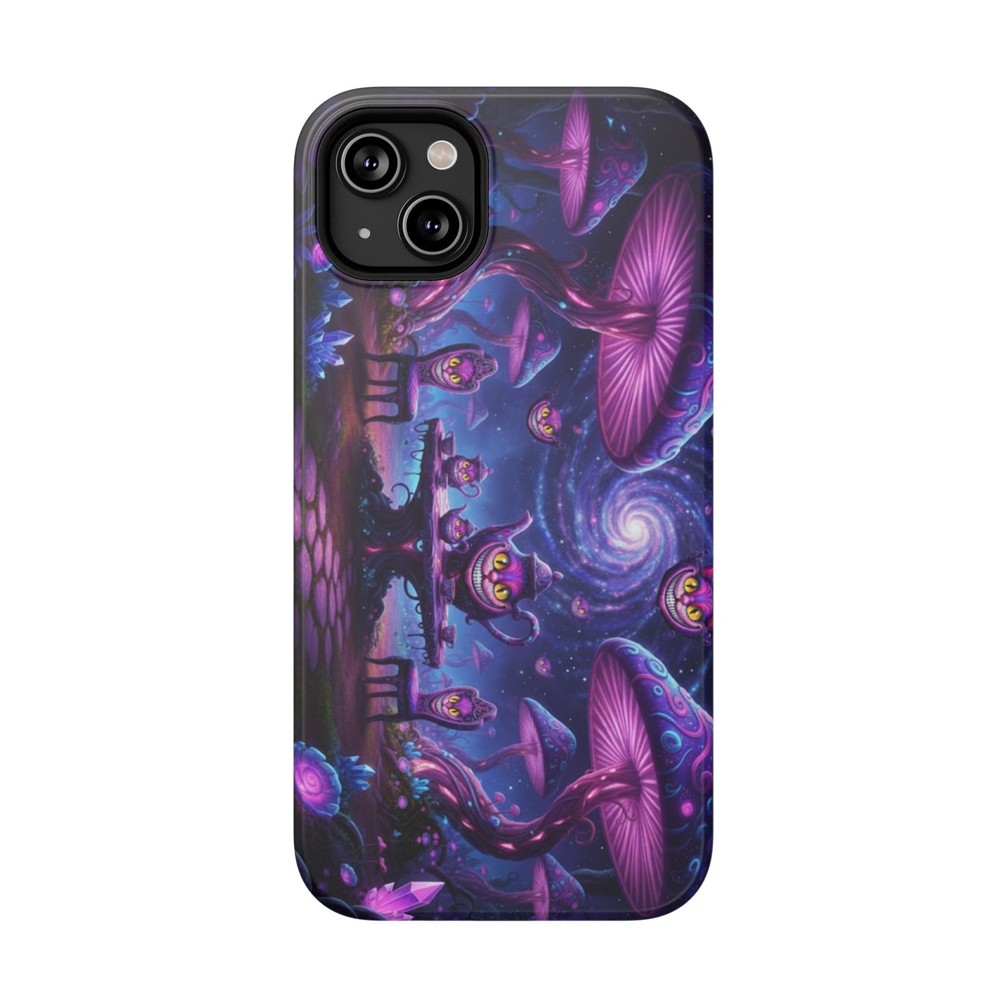 Psychedelic Mushroom Galaxy Phone Case — Impact-Resistant - Ramshackle Shack