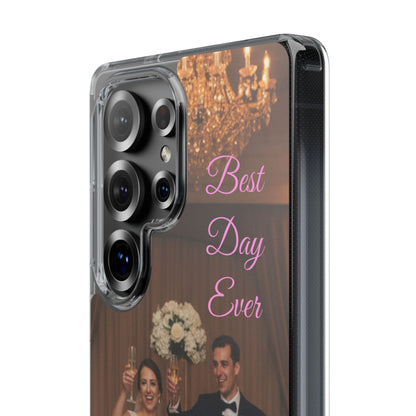 Personalized Clear Impact-Resistant Phone Case — Custom Photo & Message - Ramshackle Shack