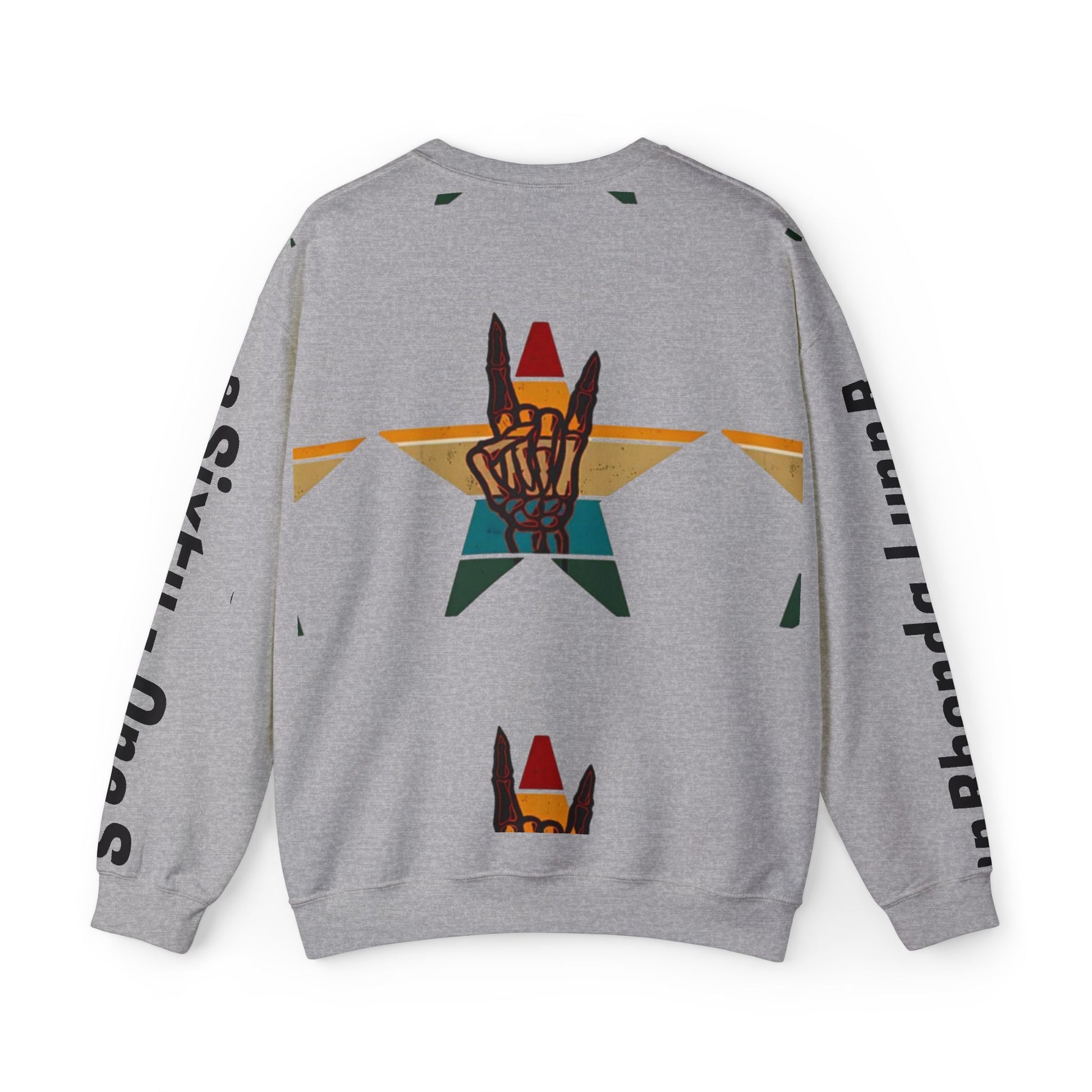 Rockin' Into My 60's Sweatshirt — Custom Age & Name Guitar Crewneck - Ramshackle Shack