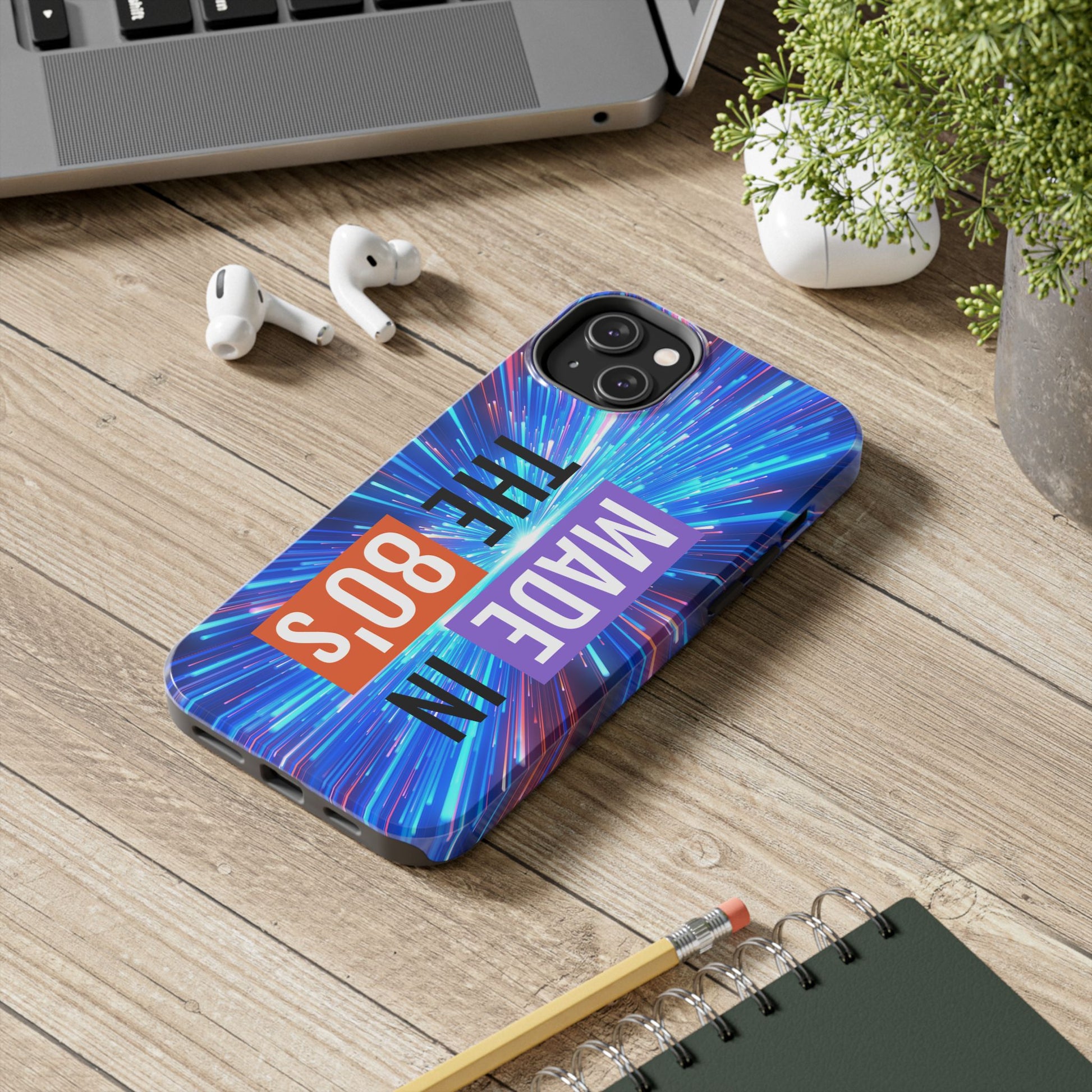 Made in the 80s Phone Case — Retro Neon 1980s Protective Phone Cover - Ramshackle Shack