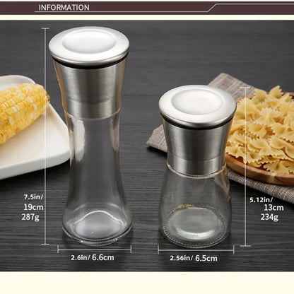 304 Stainless Steel Manual Pepper Grinder Kitchen Tool - Ramshackle Shack