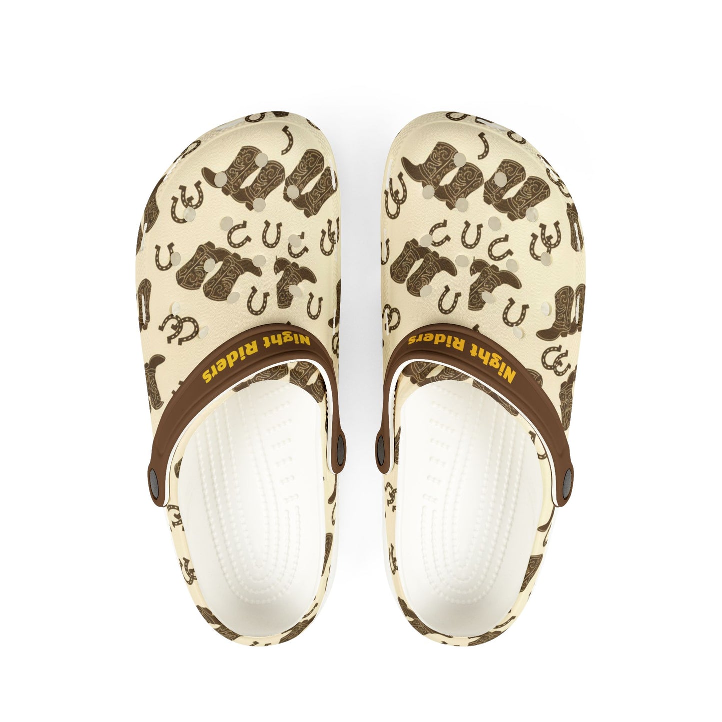 Custom Cowboy Boots & Horseshoe Shoes  Personalized Team Name EVA Foam Shoes - Ramshackle Shack