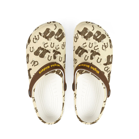Custom Cowboy Boots & Horseshoe Shoes  Personalized Team Name EVA Foam Shoes - Ramshackle Shack