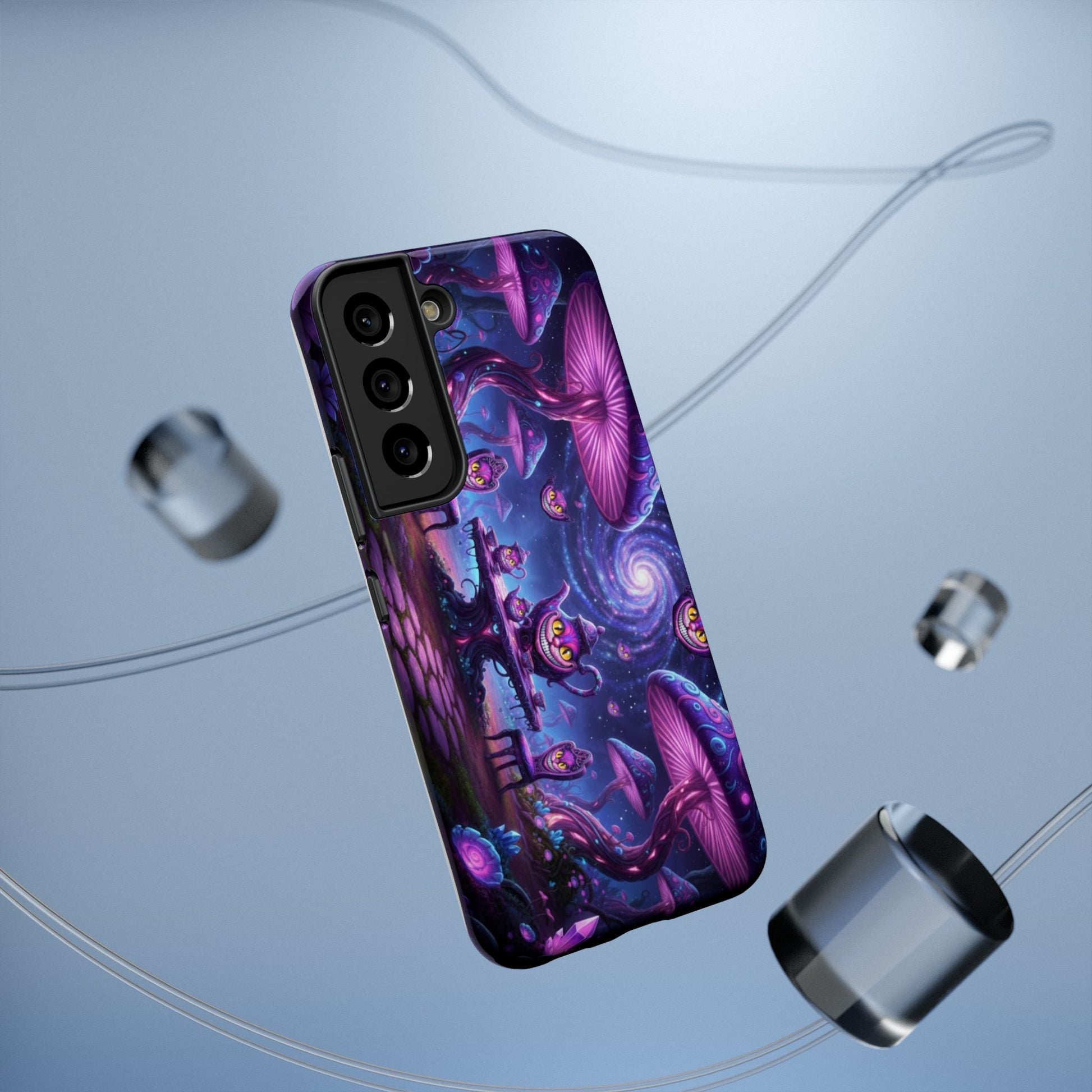 Psychedelic Mushroom Galaxy Phone Case — Impact-Resistant - Ramshackle Shack