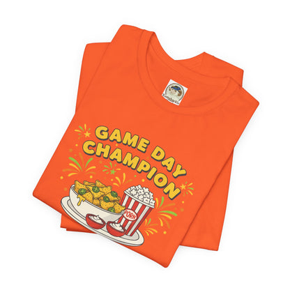 Game Day Champion Tee | Super Bowl Party, Game Day Humor - Ramshackle Shack