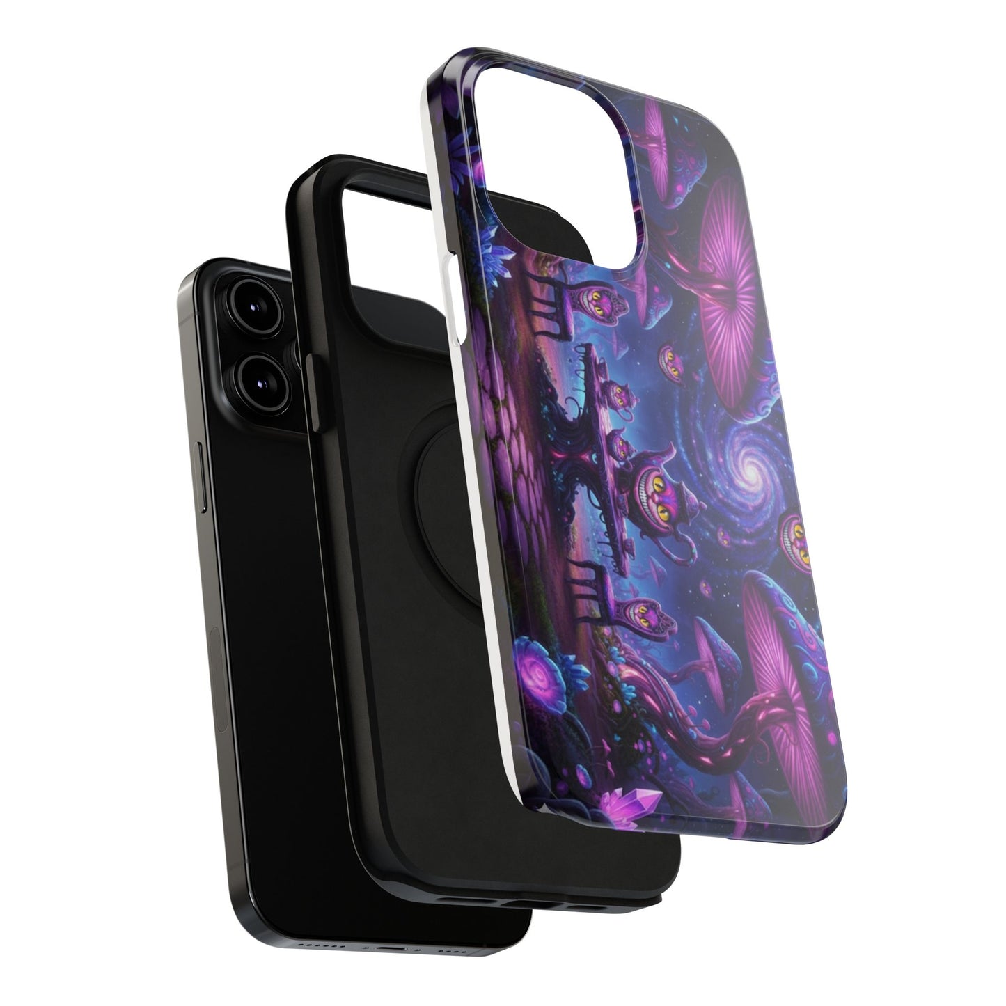 Psychedelic Mushroom Galaxy Phone Case — Impact-Resistant - Ramshackle Shack