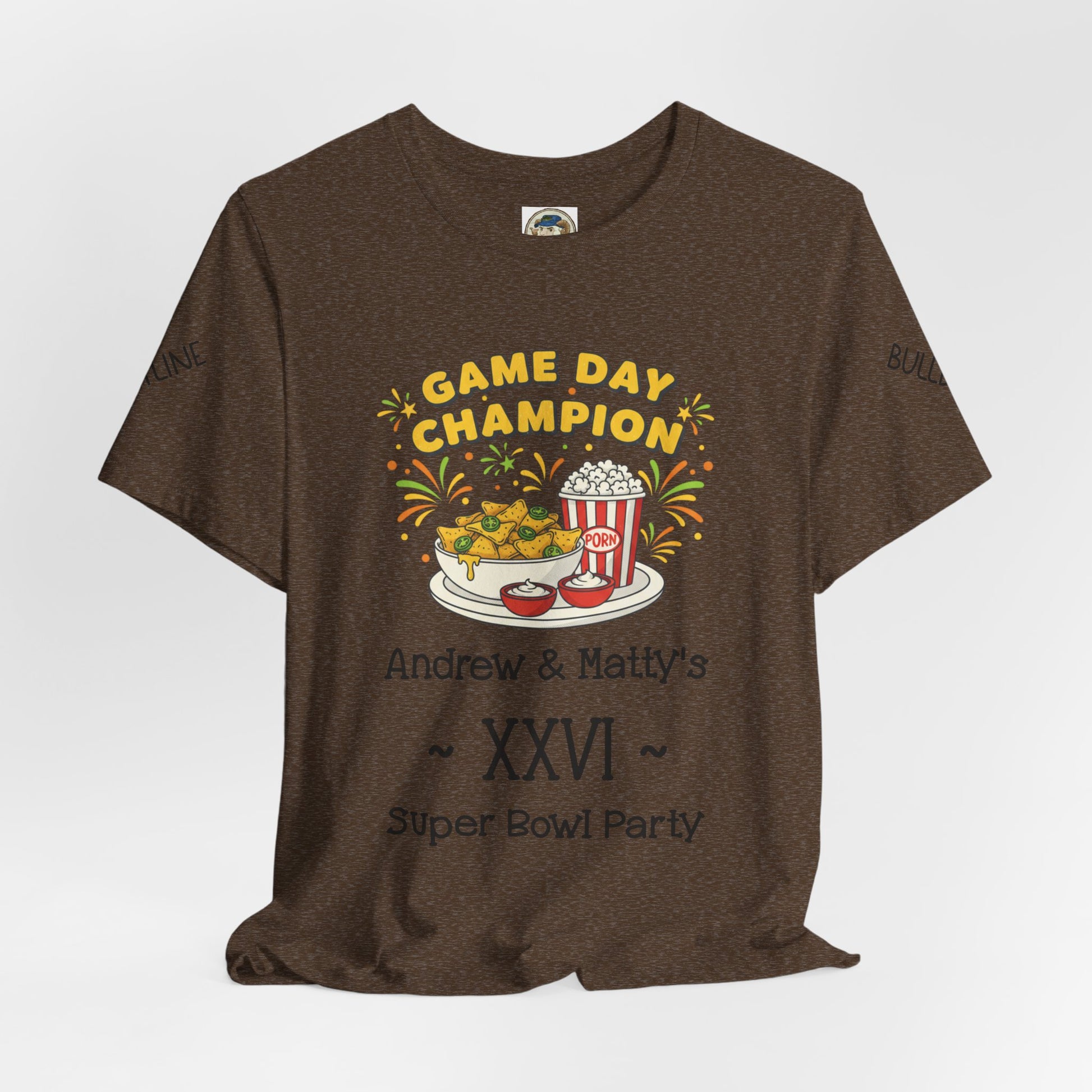 Game Day Champion Tee | Super Bowl Party, Game Day Humor - Ramshackle Shack