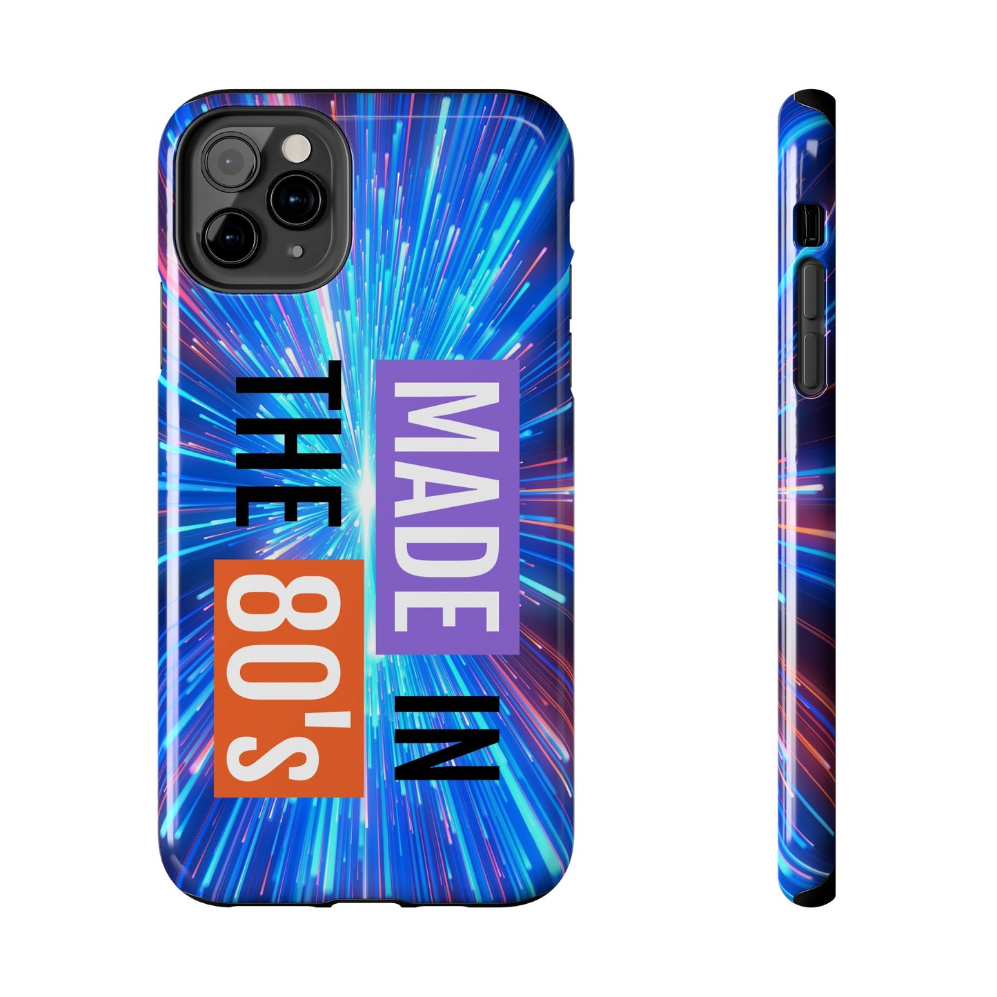 Made in the 80s Phone Case — Retro Neon 1980s Protective Phone Cover - Ramshackle Shack
