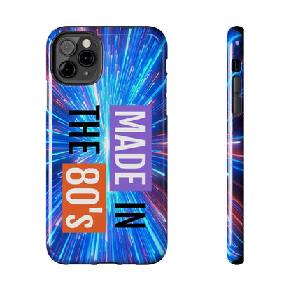 Made in the 80s Phone Case — Retro Neon 1980s Protective Phone Cover - Ramshackle Shack