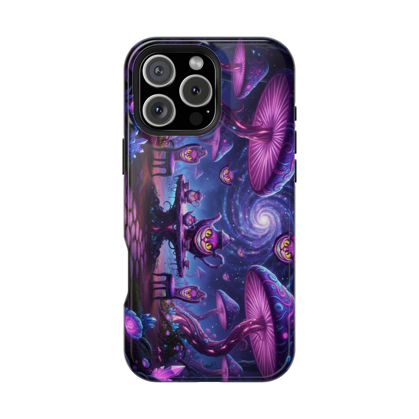 Psychedelic Mushroom Galaxy Phone Case — Impact-Resistant - Ramshackle Shack