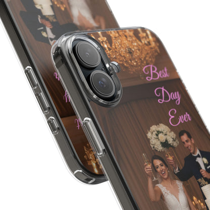 Personalized Clear Impact-Resistant Phone Case — Custom Photo & Message - Ramshackle Shack