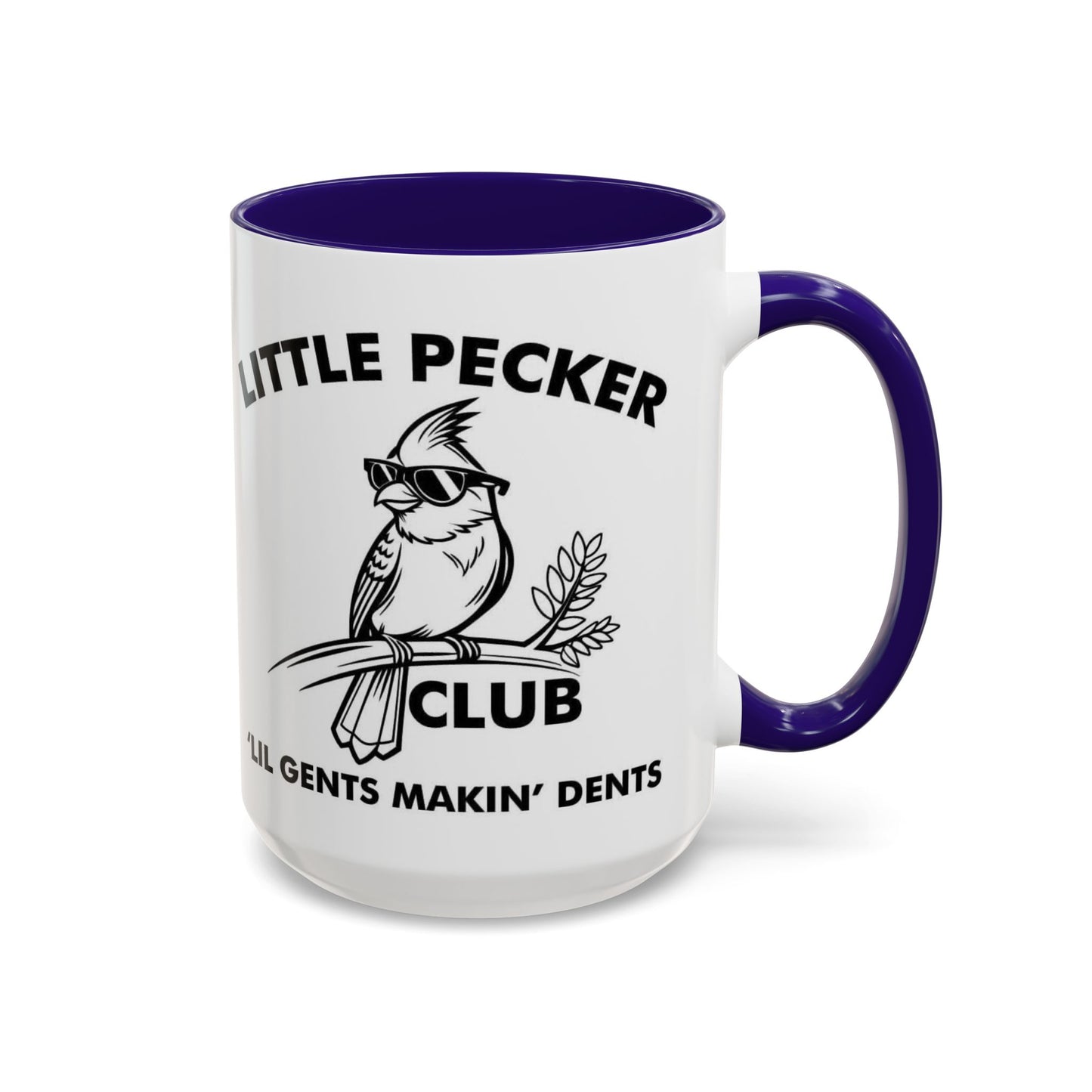 Funny 'Little Pecker Club' Coffee Mug — 11oz/15oz Ceramic Novelty Cup - Ramshackle Shack