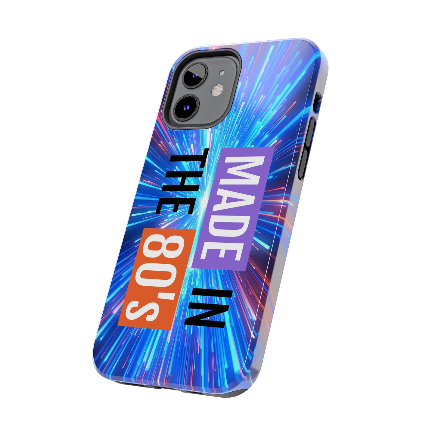Made in the 80s Phone Case — Retro Neon 1980s Protective Phone Cover - Ramshackle Shack