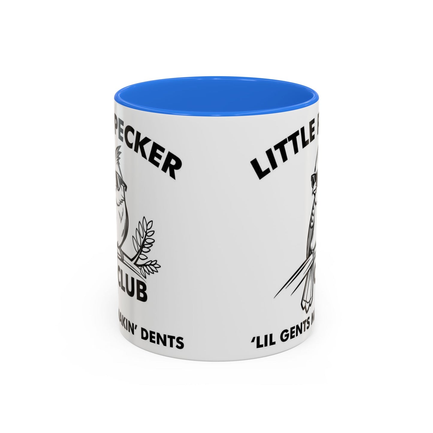 Funny 'Little Pecker Club' Coffee Mug — 11oz/15oz Ceramic Novelty Cup - Ramshackle Shack