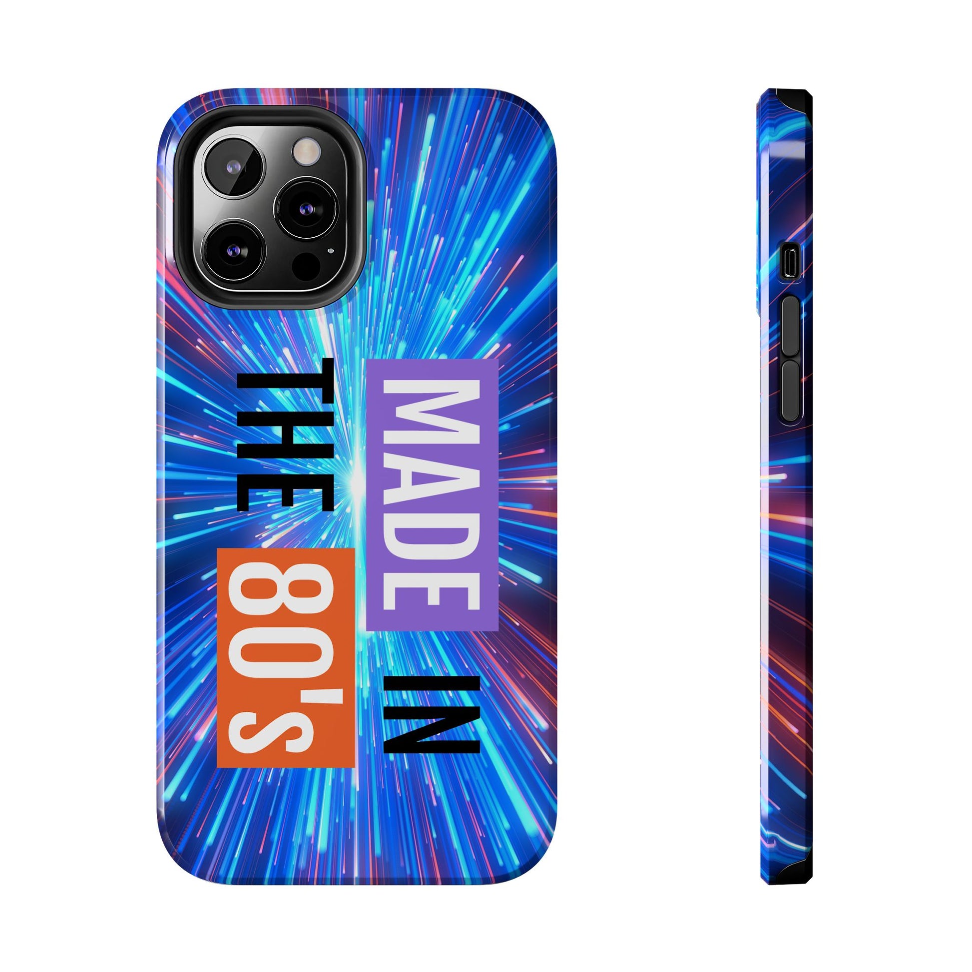 Made in the 80s Phone Case — Retro Neon 1980s Protective Phone Cover - Ramshackle Shack
