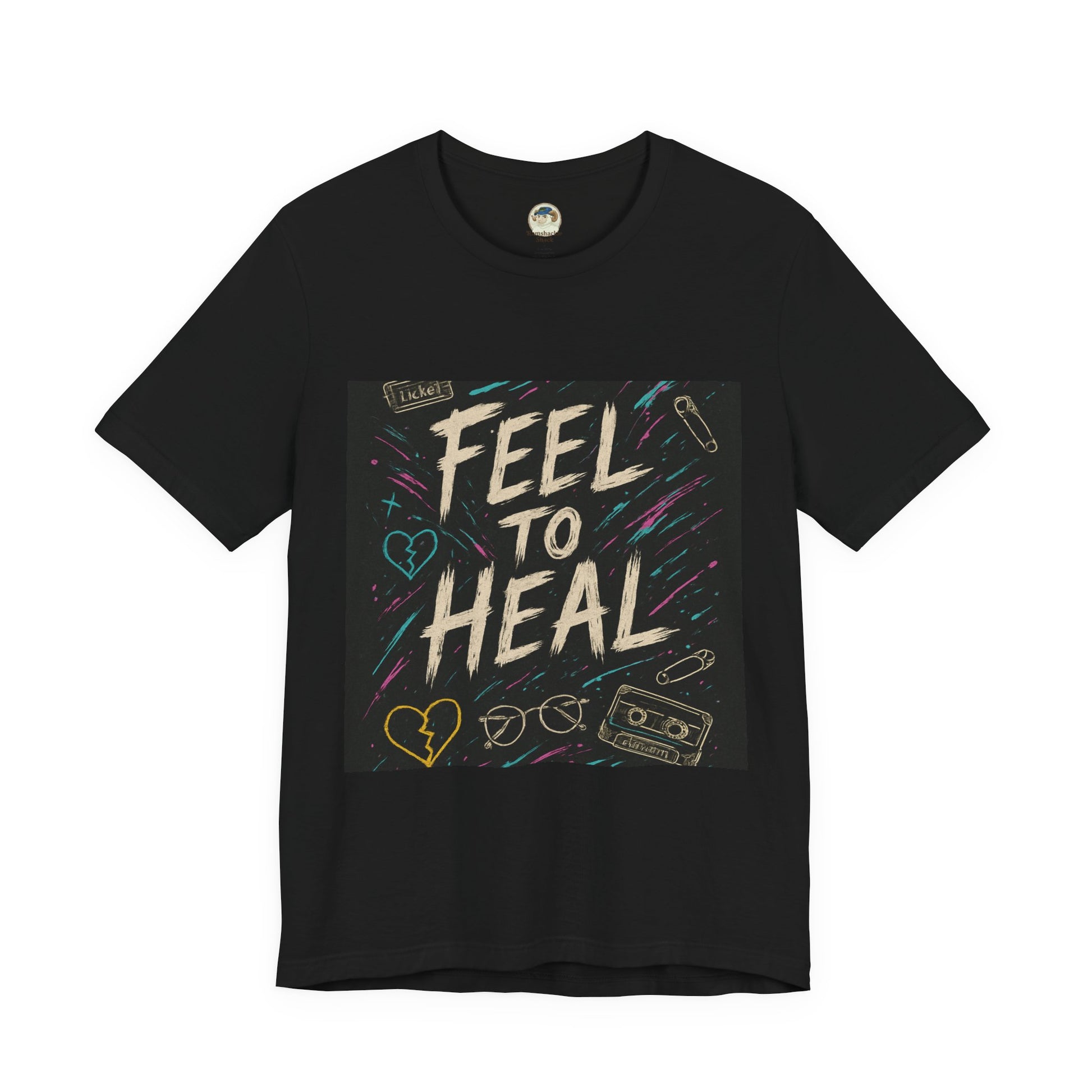 Feel to Heal T-Shirt — Inspirational 'Feel to Heal' Tee - Ramshackle Shack