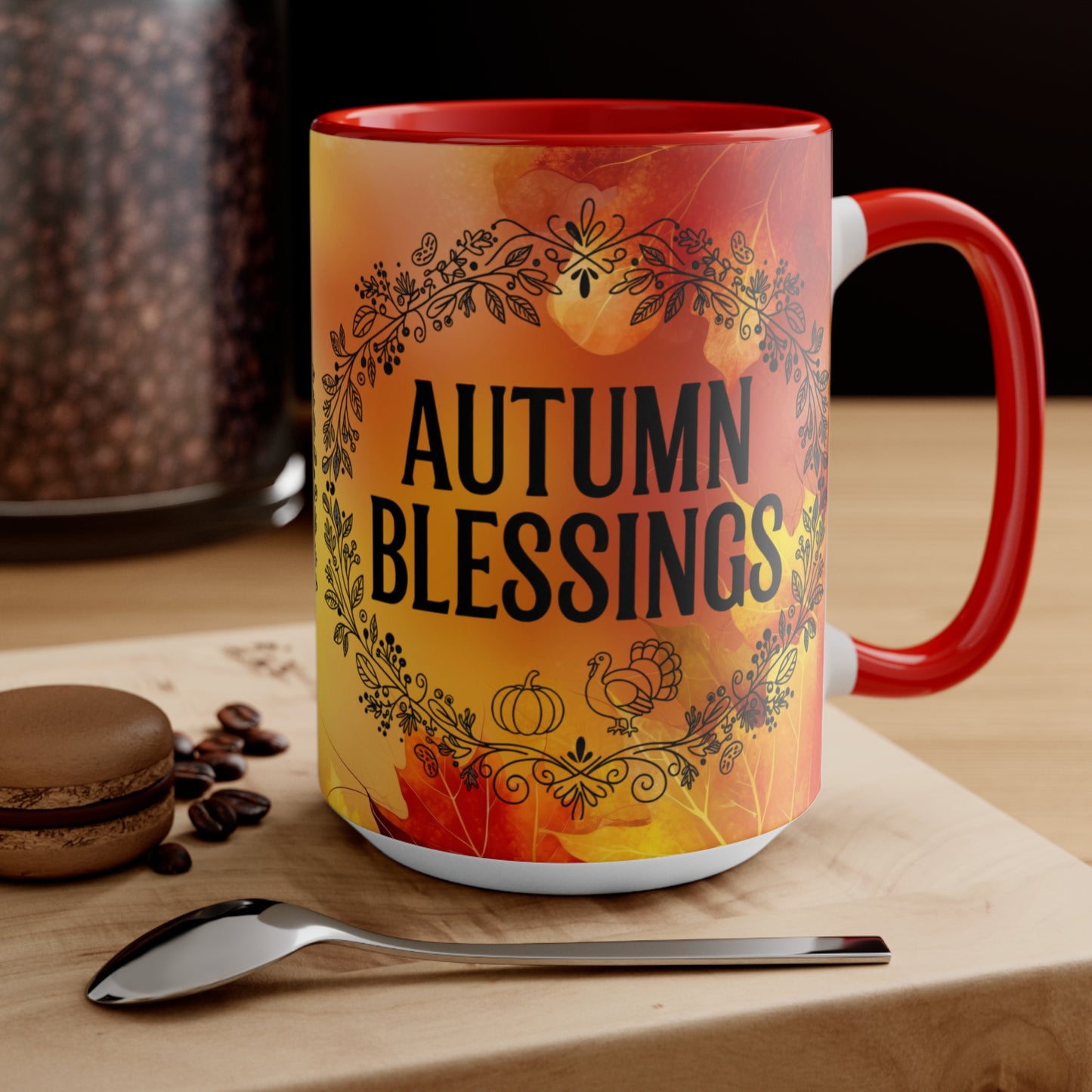 Mug - Autumn Blessings Coffee Cup for Fall Season - Ramshackle Shack