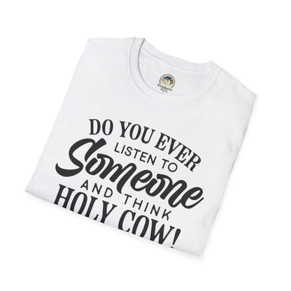 Funny Quote TShirt Holy Cow! You've Got the IQ of a Crayon Graphic Tee - Ramshackle Shack