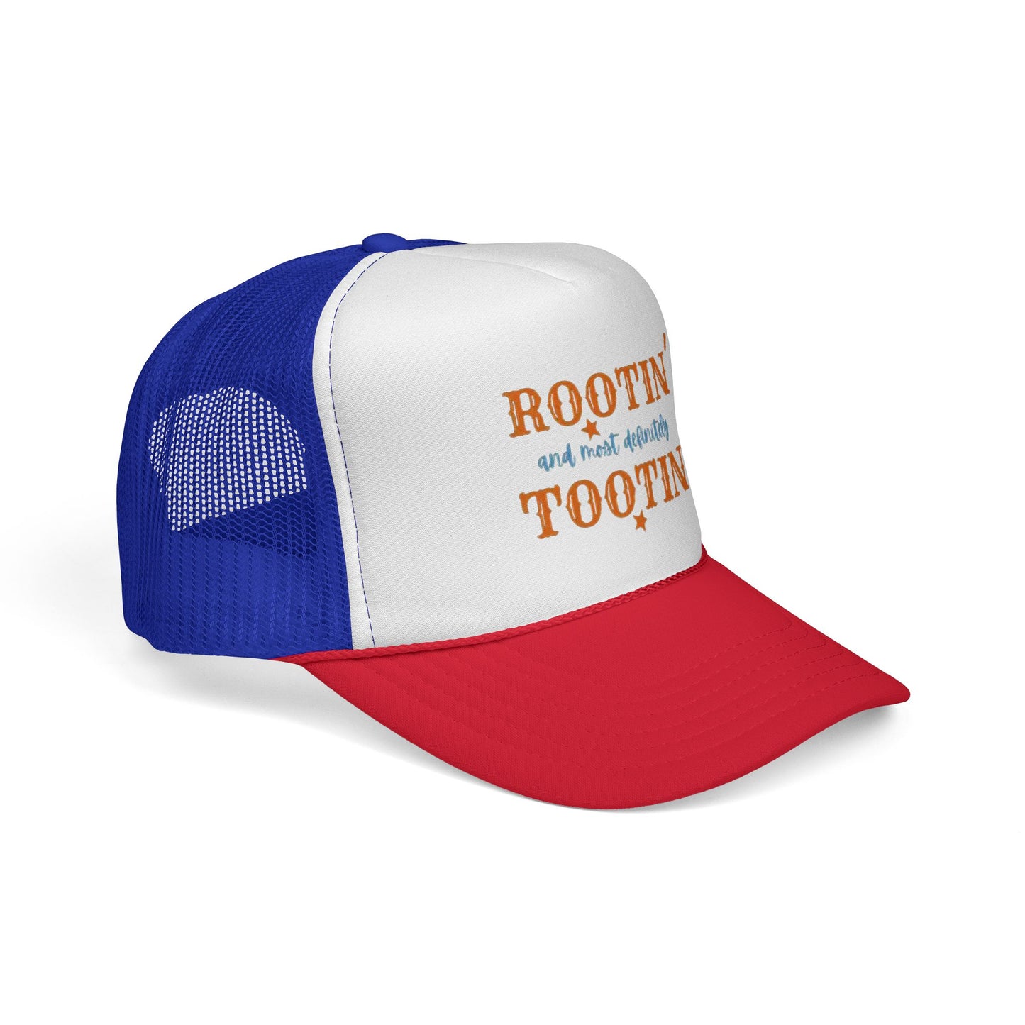 Trucker Cap — "Rootin and Most Definitely Tootin" Retro Country Hat - Ramshackle Shack