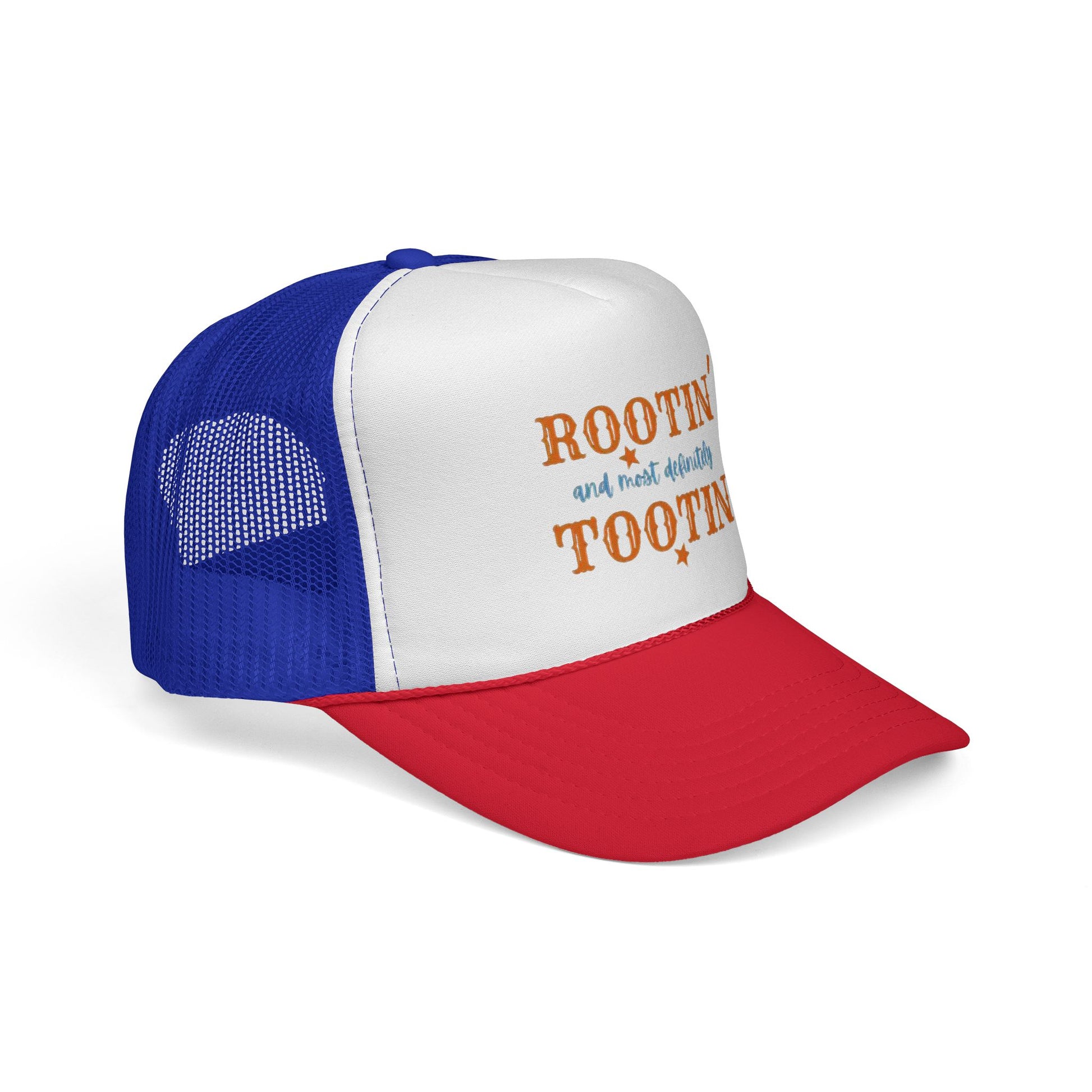 Trucker Cap — "Rootin and Most Definitely Tootin" Retro Country Hat - Ramshackle Shack