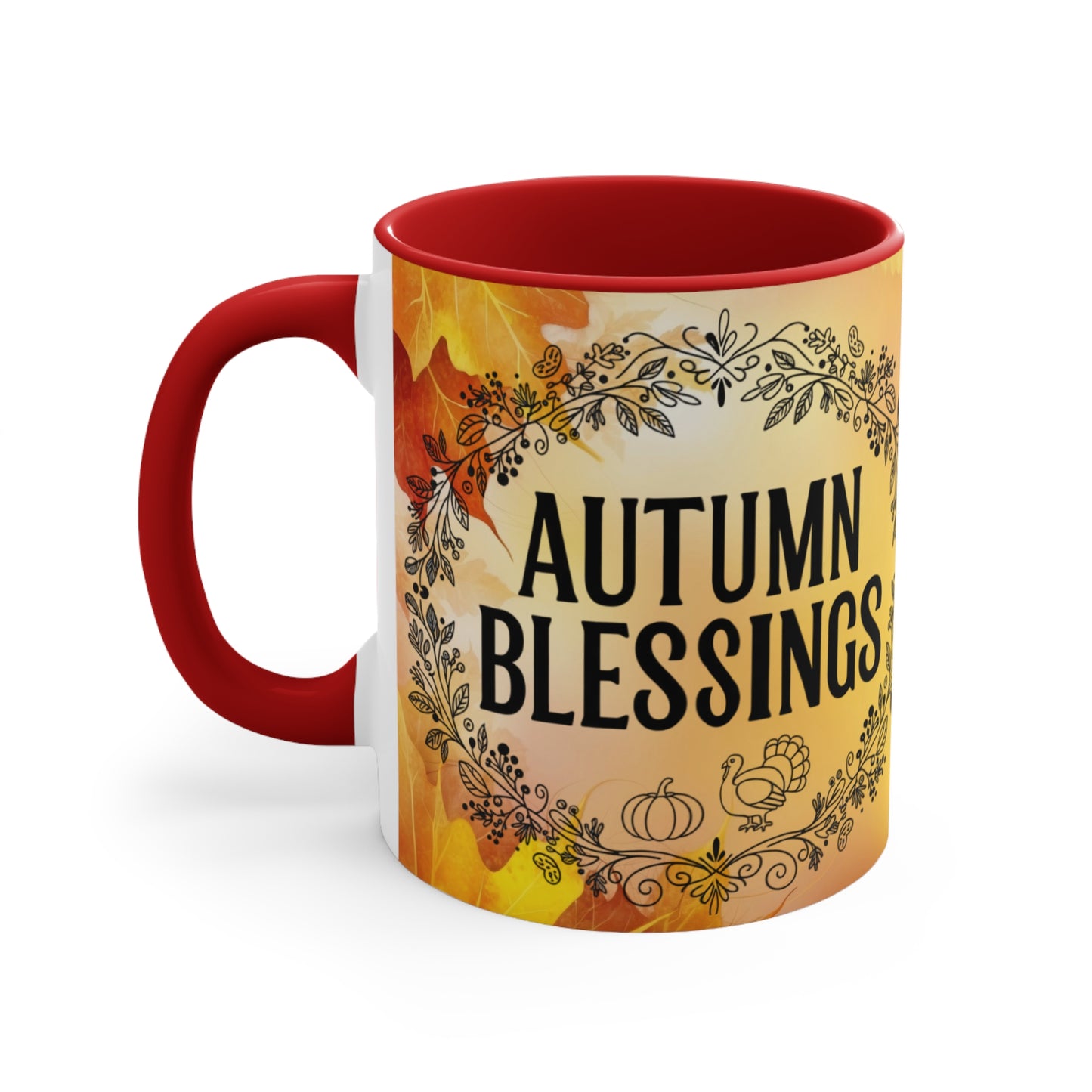 Mug - Autumn Blessings Coffee Cup for Fall Season - Ramshackle Shack