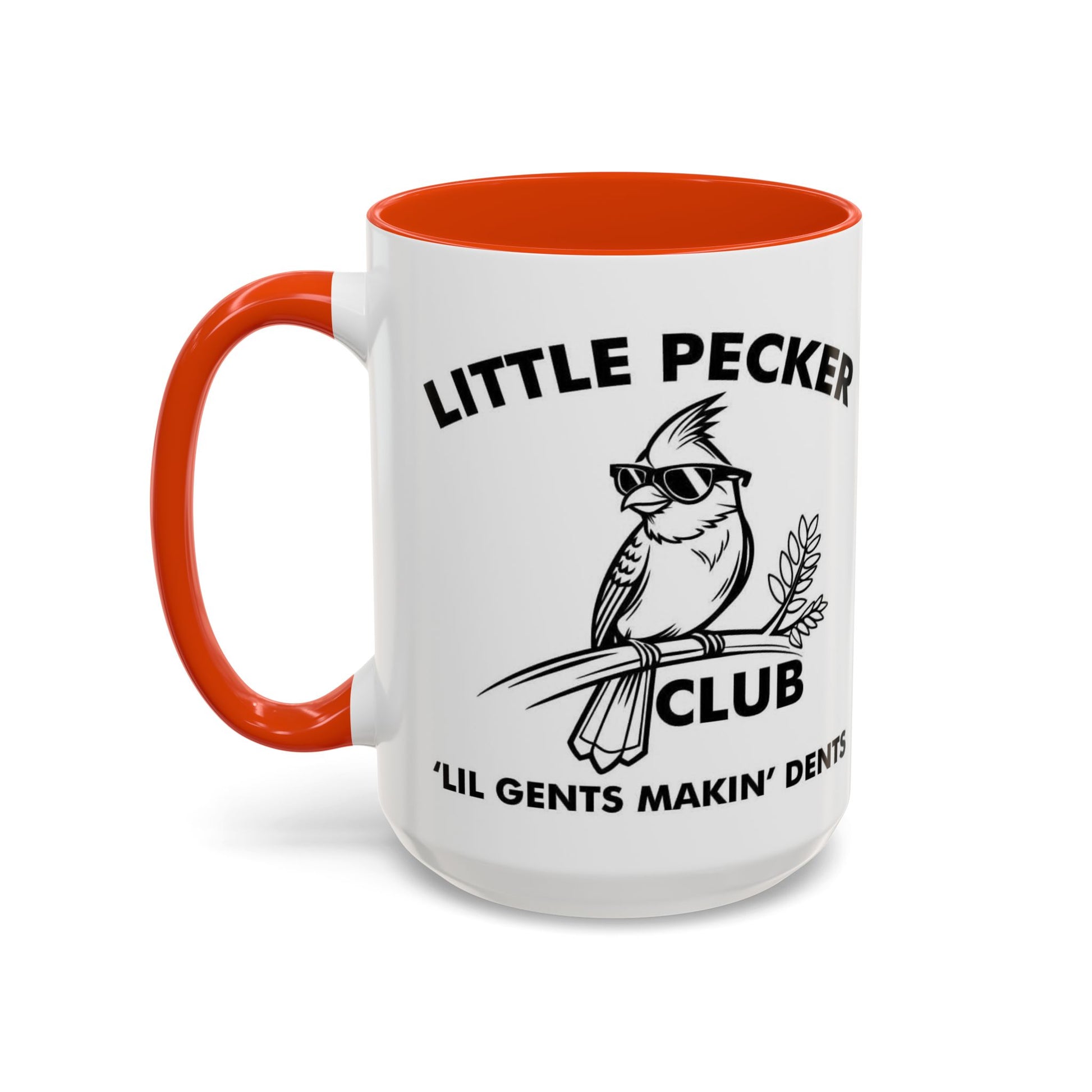 Funny 'Little Pecker Club' Coffee Mug — 11oz/15oz Ceramic Novelty Cup - Ramshackle Shack