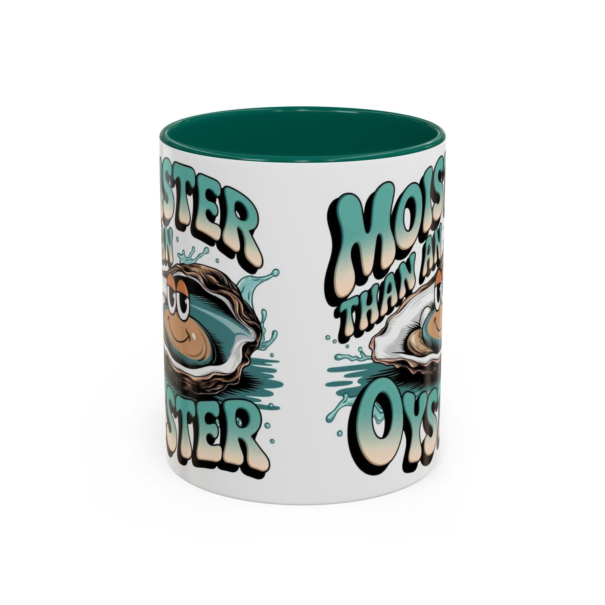 Moister Than An Oyster Coffee Mug — Funny Retro Oyster Seafood Gift (11oz, 15oz) - Ramshackle Shack
