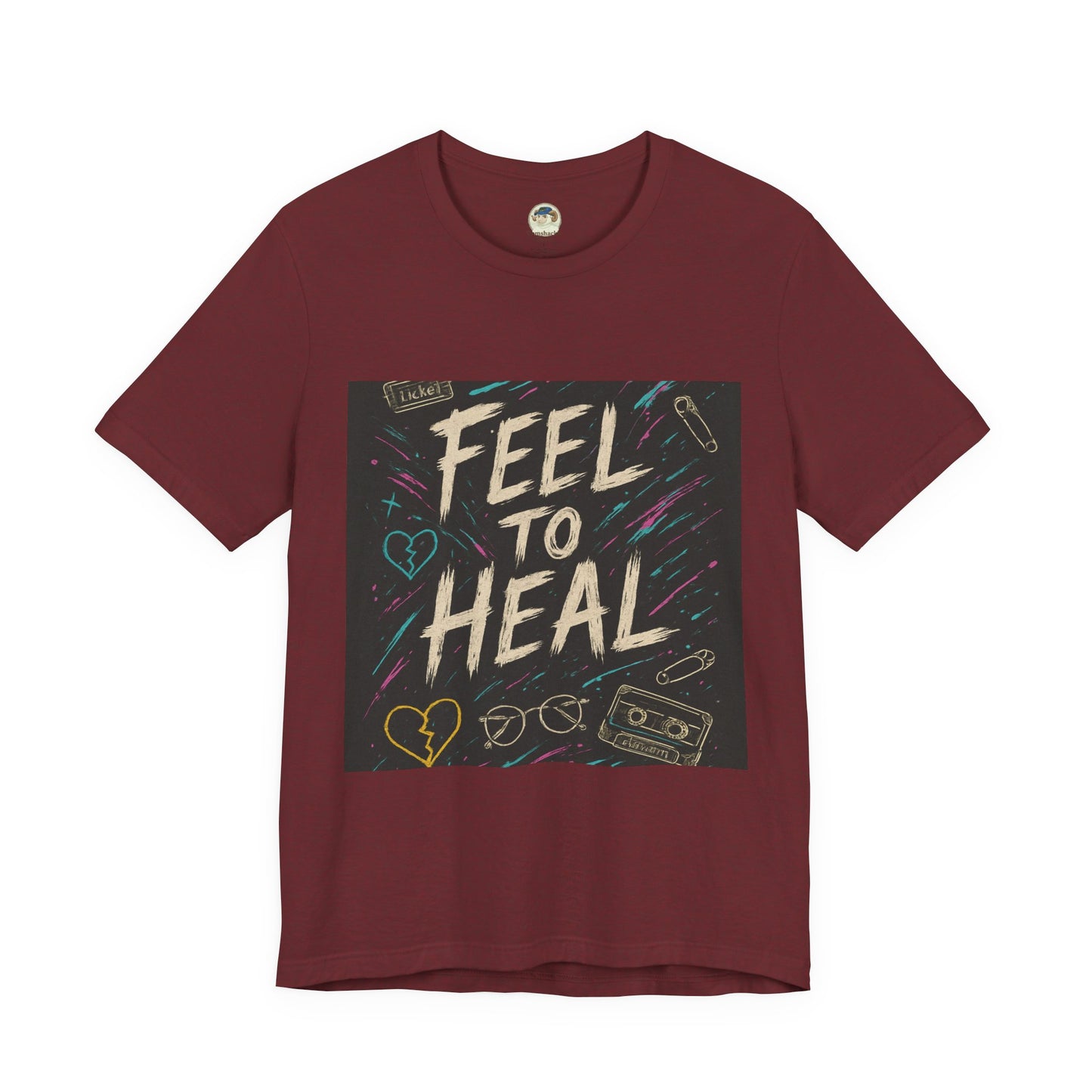 Feel to Heal T-Shirt — Inspirational 'Feel to Heal' Tee - Ramshackle Shack