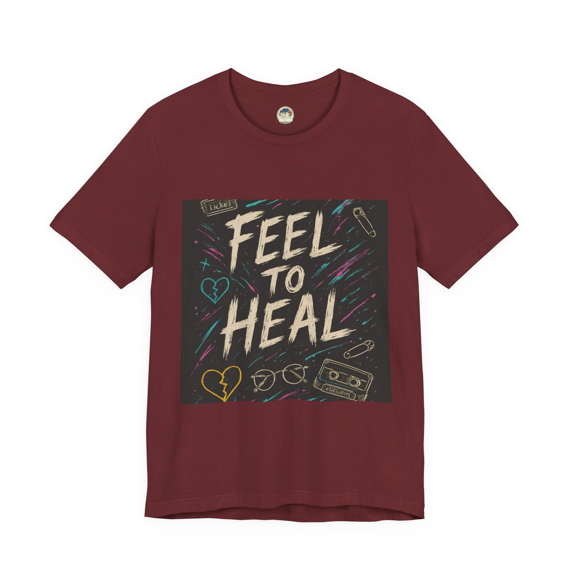 Feel to Heal T-Shirt — Inspirational 'Feel to Heal' Tee - Ramshackle Shack