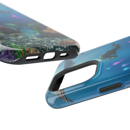 Underwater Diver Phone Case — Magnetic Impact‑Resistant Ocean Design