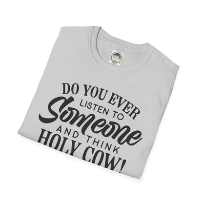 Funny Quote TShirt Holy Cow! You've Got the IQ of a Crayon Graphic Tee - Ramshackle Shack
