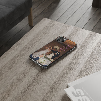 Personalized Clear Impact-Resistant Phone Case — Custom Photo & Message - Ramshackle Shack