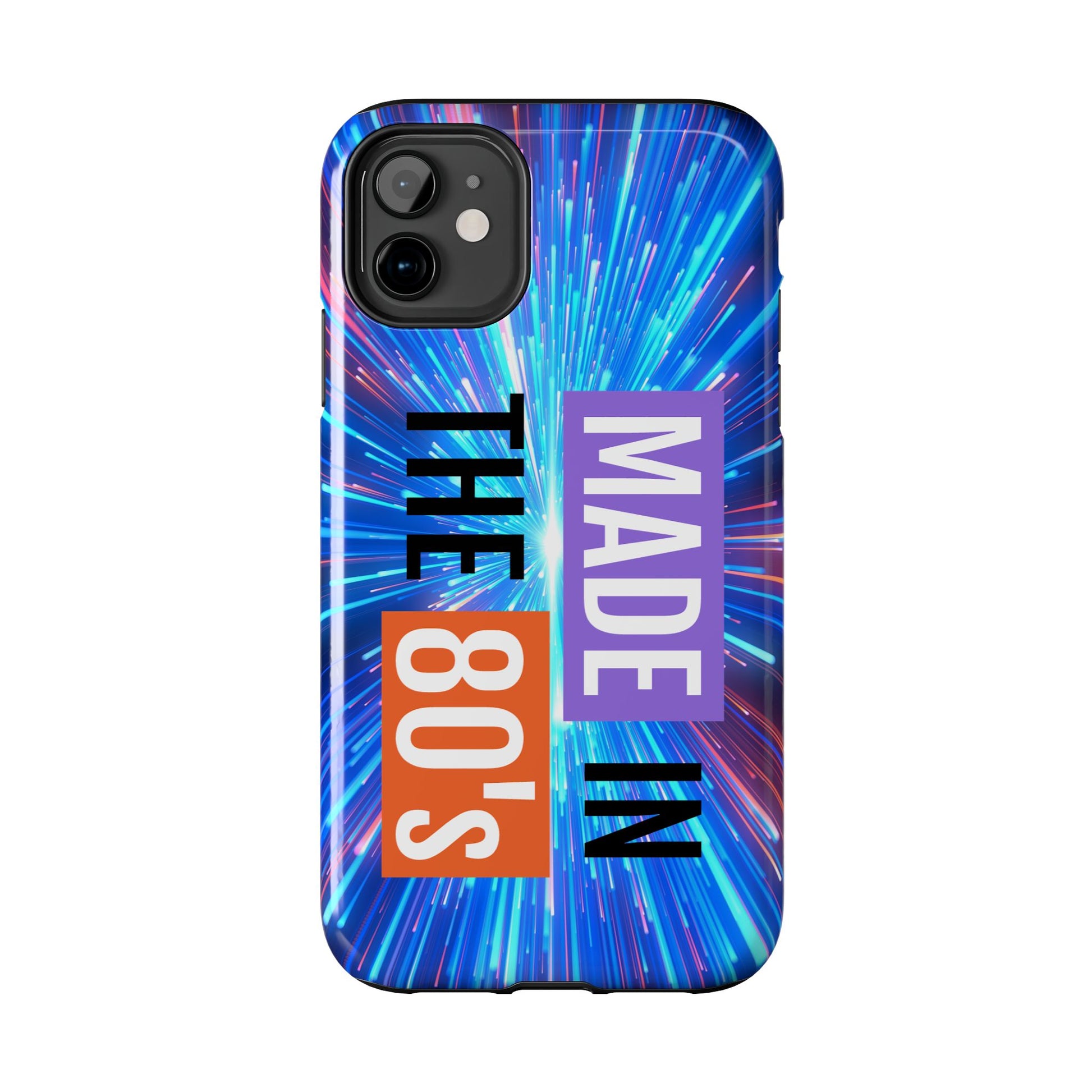 Made in the 80s Phone Case — Retro Neon 1980s Protective Phone Cover - Ramshackle Shack
