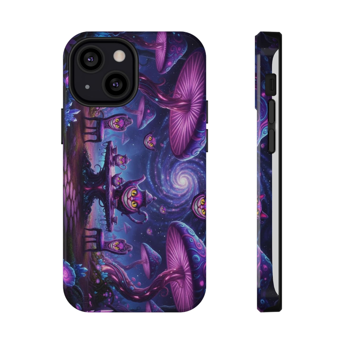 Psychedelic Mushroom Galaxy Phone Case — Impact-Resistant - Ramshackle Shack