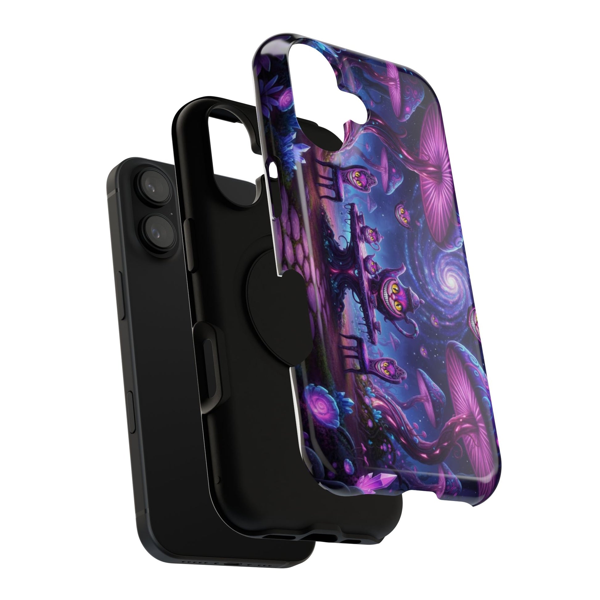 Psychedelic Mushroom Galaxy Phone Case — Impact-Resistant - Ramshackle Shack