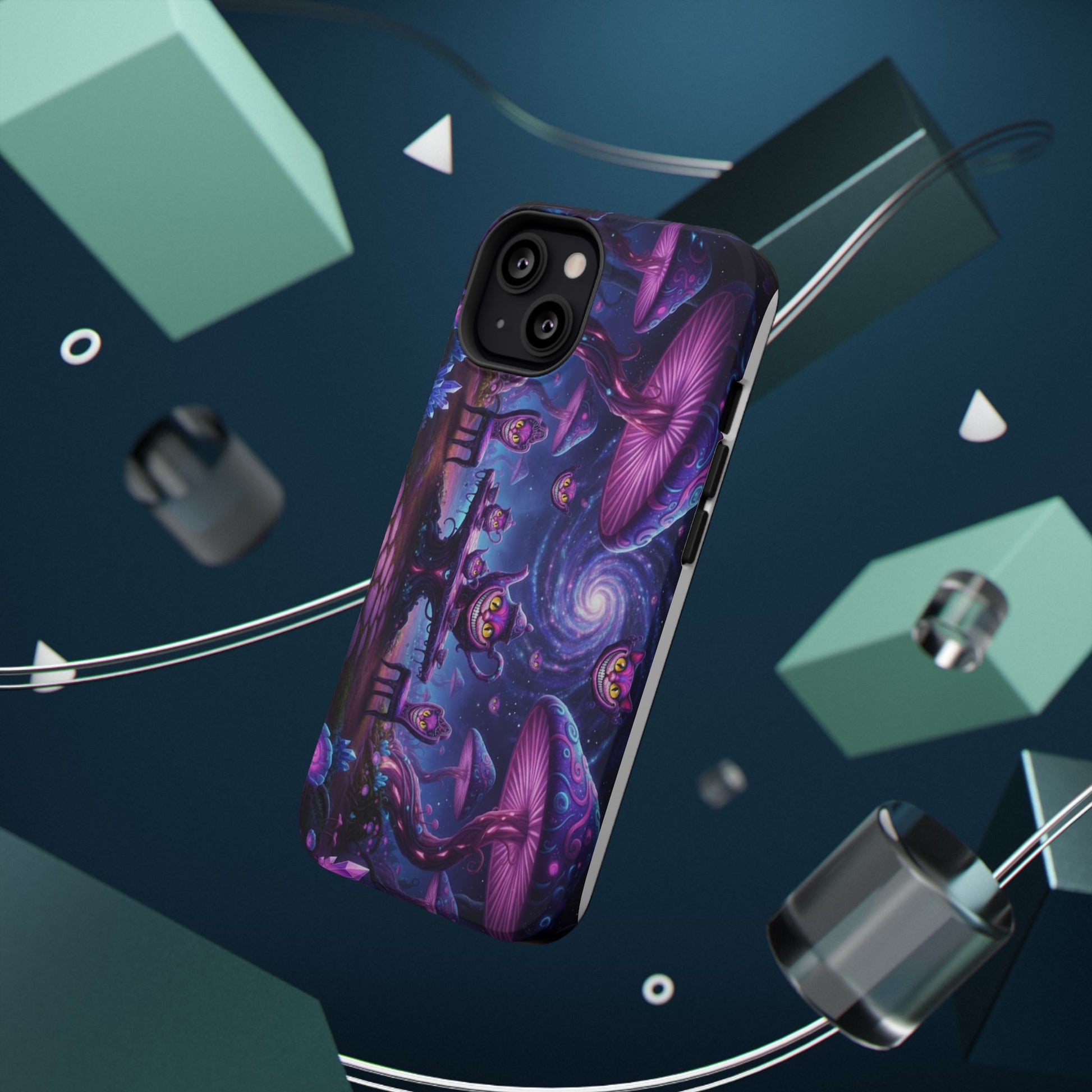 Psychedelic Mushroom Galaxy Phone Case — Impact-Resistant - Ramshackle Shack