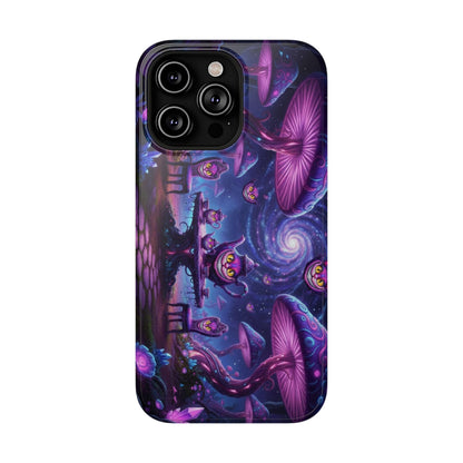 Psychedelic Mushroom Galaxy Phone Case — Impact-Resistant - Ramshackle Shack